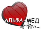 Логотип компании «АЛЬФА-МЕД»