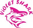 Логотип компании «ТАТУ САЛОН VIOLET SHARK»