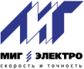 Логотип компании «МИГ ЭЛЕКТРО»