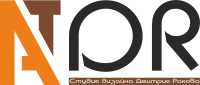 Логотип компании «Студия дизайна Дмитрия Ракова - Дизайн интерьеров, экстерьеров. Проектные работы.»