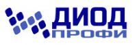 Логотип компании «ДИОДПРОФИ - СВЕТОДИОДНЫЕ БЕГУЩИЕ СТРОКИ И ЭКРАНЫ»