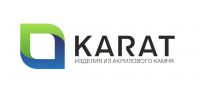 Логотип компании «KARAT - столешницы из акрилового камня»