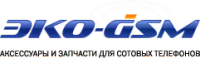 Логотип компании «Eko-gsm - аксессуары для сотовых телефонов»
