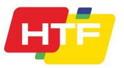 Логотип компании «Htf светодиодное освещение»