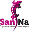 Логотип компании «Студия дизайна и ремонта sanna»