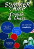 Логотип компании «Детский языковой лагерь погружение: english&chess»