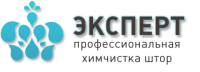Логотип компании «Химчистка штор ЭКСПЕРТ»