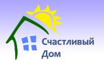 Логотип компании «Детский центр счастливый дом»