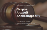 Логотип компании «Арбитражный управляющий Петров А.А. - Банкротство юридических лиц, индивидуальных предпринимателей, граждан»