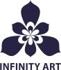 Логотип компании «Infinity art»