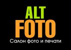Логотип компании «Салон фото и печати alt foto»