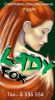 Логотип компании «Танцевальная студия lady fox»