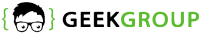 Логотип компании «Веб-студия *geekgroup*»