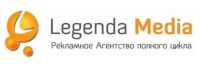 Логотип компании «Рекламное агентство *legenda media*»