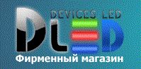 Логотип компании «Dled-Moscow - Светодиодные лампы и ленты»
