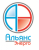 Логотип компании «Альянс-Энерго»