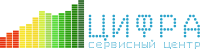 Логотип компании «Сервисный центр цифра»