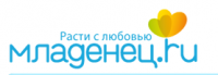 Логотип компании «Младенец.ру»