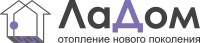 Логотип компании «ЛаДом - Отопительное оборудование»