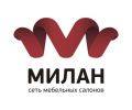 Логотип компании «Мебельный салон *милан*»