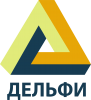 Логотип компании «Дельфи - торговый дом керамики и клинкера»