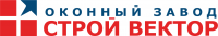 Логотип компании «Оконный завод *строй вектор*»