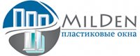 Логотип компании «*milden-окна*»