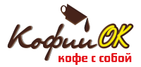 Логотип компании «КофийОК - Магазин свежеобжаренного кофе»