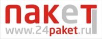 Логотип компании «24 ПАКЕТ - Производство полиэтиленовых пакетов»