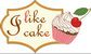 Логотип компании «“i like cake“ * изготовление тортона заказ»