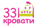 Логотип компании «33krovati.com двухъярусных металлических кроватей»
