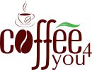 Логотип компании «Кофейня coffee4you-кофе с собой»