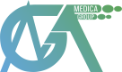Логотип компании «Медика Групп»