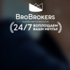 Логотип компании «BroBrokers»