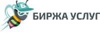 Логотип компании «Биржа Услуг.РУ»