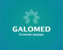 Логотип компании «Соляная пещера Galomed»